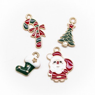 Новогодние подвески, микс 4шт SKF-508/2